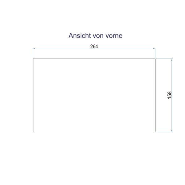 Produktbild WAD 146 601  -  Sagex-Klotz Typ 46 zu Wandauslass WAD für Gehäuse vertikal
